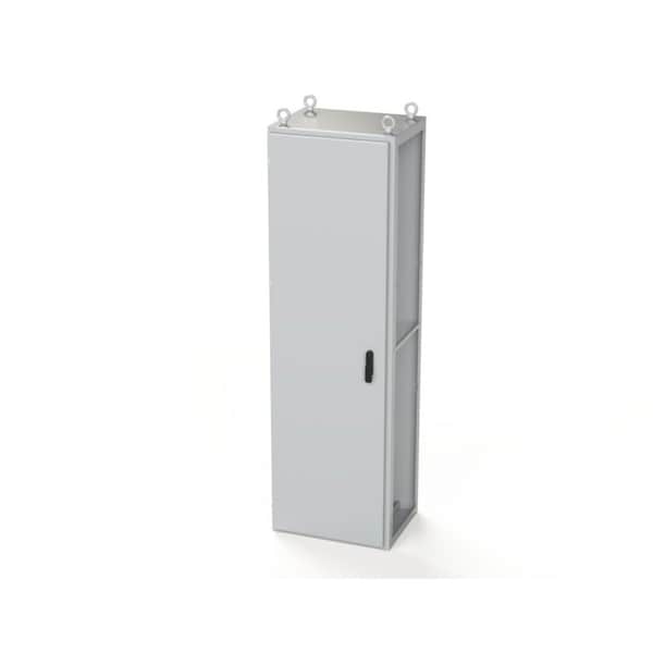 3 Point Latch with Padlock Swing Handle Electrical Enclosures, 78.74 in H, 18 in D, 23.62 in W